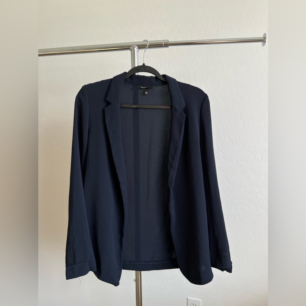 TOPSHOP NAVY BLUE BLAZER